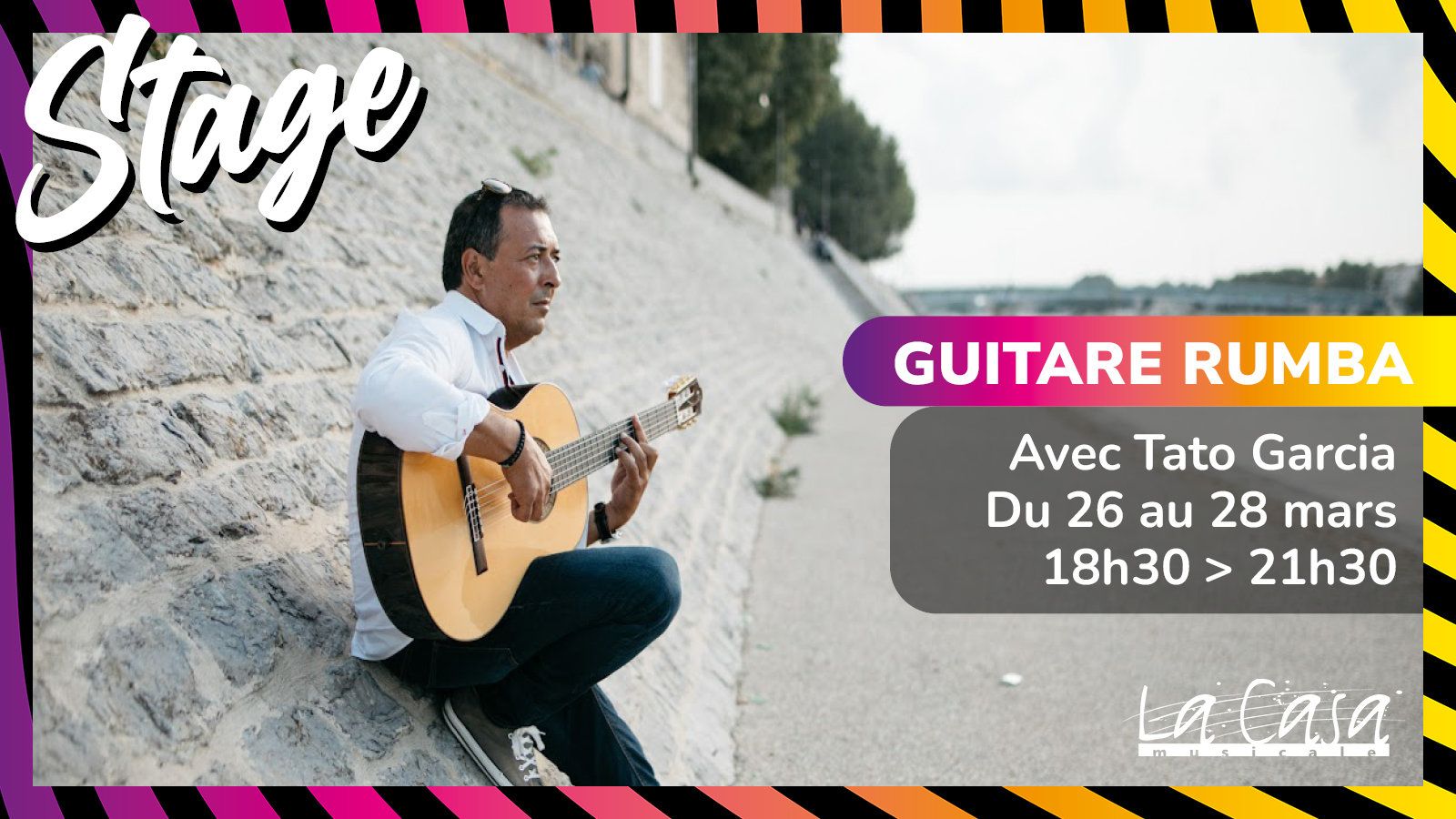 Stage Guitare rumba 